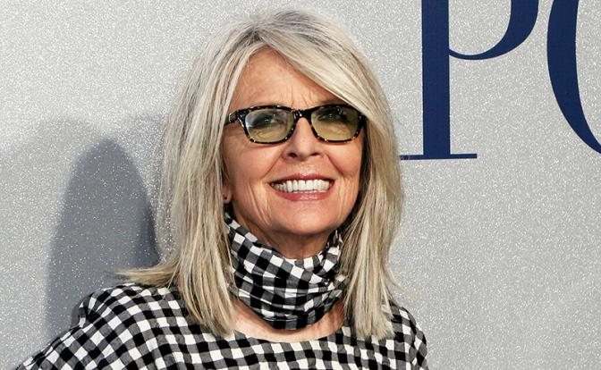 На фото: американская актриса Дайан Китон