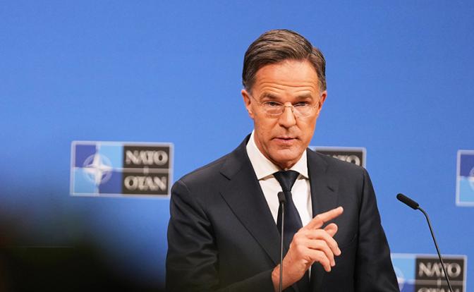 На фото: генеральный секретарь НАТО Марк Рютте