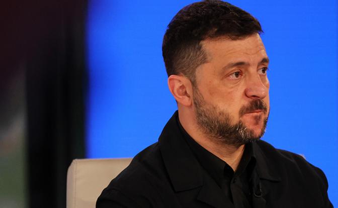 На фото: президент Украины Владимир Зеленский