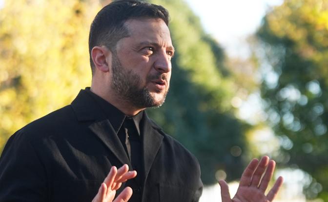 На фото: президент Украины Владимир Зеленский