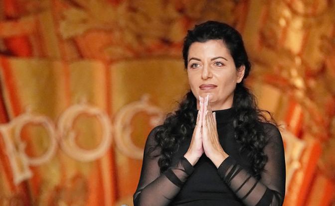 На фото: главный редактор телеканала RT и медиагруппы "Россия сегодня" Маргарита Симоньян