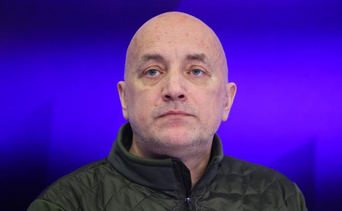 На фото: писатель и общественный деятель Захар Прилепин.