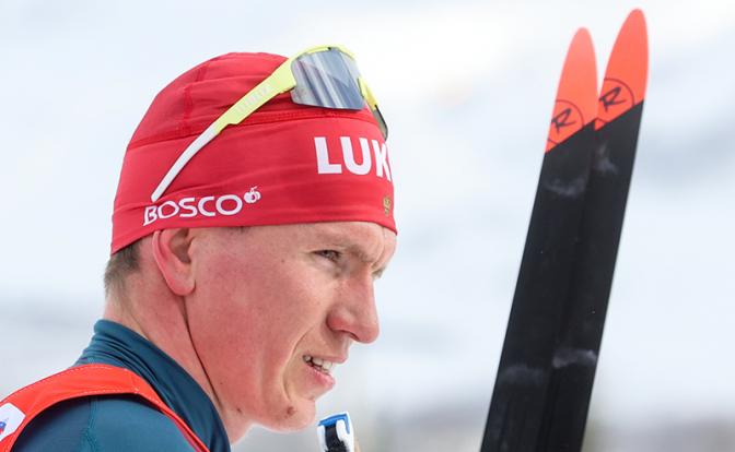 На фото:  Александр Большунов