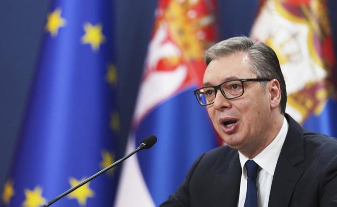 На фото: президент Сербии Александар Вучич
