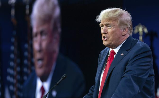 На фото: президент США Дональд Трамп