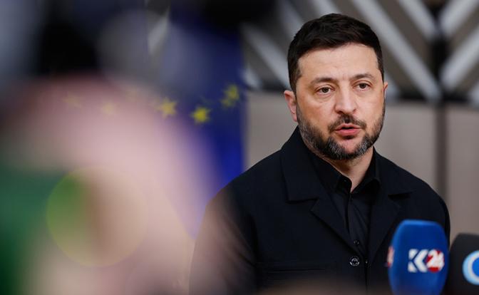 На фото: президент Украины Владимир Зеленский