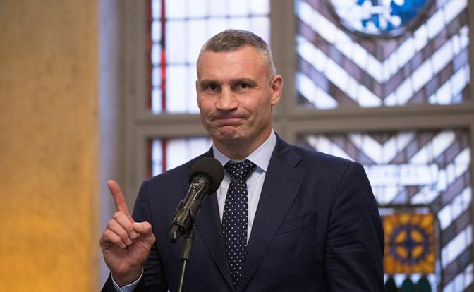 На фото: мэр Киева Виталий Кличко.