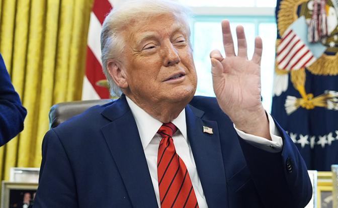 На фото: президент США Дональд Трамп