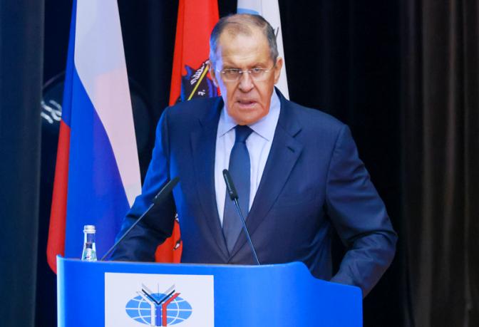 На фото: глава МИД РФ Сергей Лавров.
