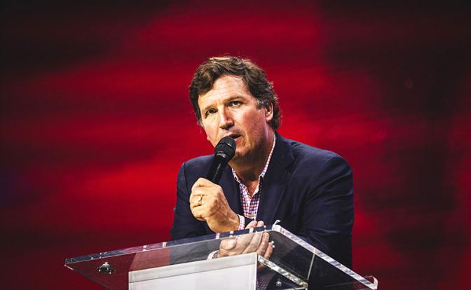 На фото: журналист Такер Карлсон