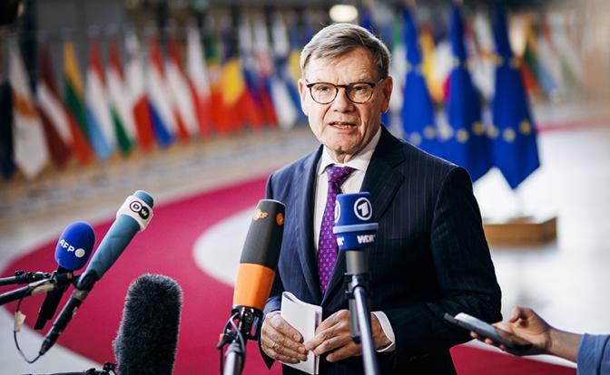 На фото: глава МИД Германии Йоханн Вадефуль