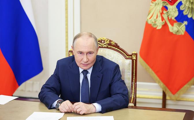 На фото: президент РФ Владимир Путин