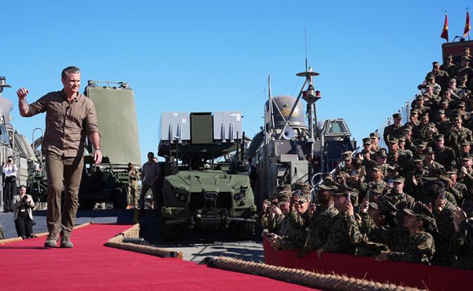 На фото: министр обороны США Пит Хегсет