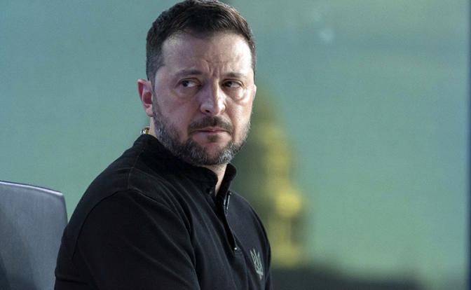 На фото: президент Украины Владимир Зеленский