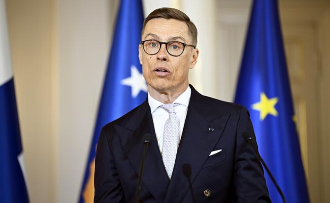 На фото: президент Финляндии Александер Стубб