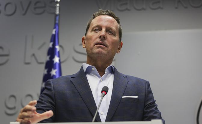 На фото: спецпосланник президента США Ричард Гренелл