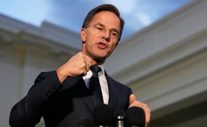 На фото: генеральный секретарь НАТО Марк Рютте