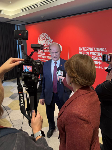 На фото: руководитель фракции КПРФ в Госдуме Геннадий Зюганов