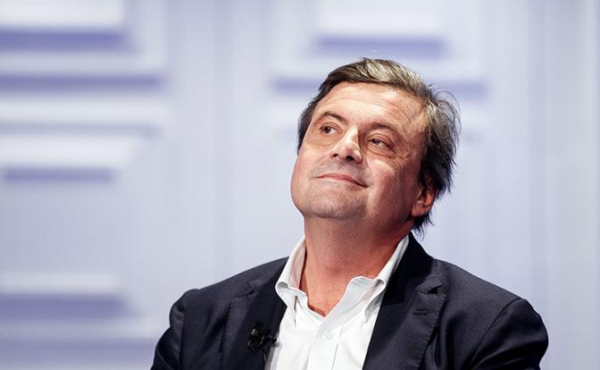 На фото: итальянский политик Карло Календа