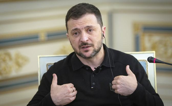 На фото: президент Украины Владимир Зеленский