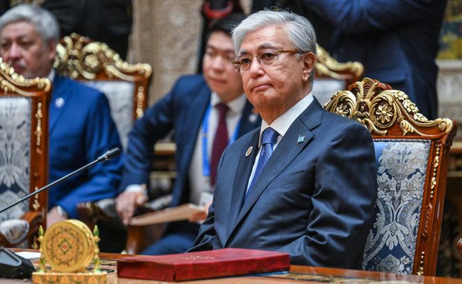 На фото: президент Казахстана Касым-Жомарт Токаев