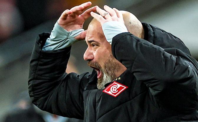 На фото: главный тренер "Спартака" Деян Станкович