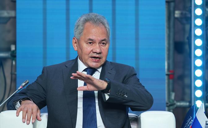 На фото: секретарь Совета безопасности России Сергей Шойгу.