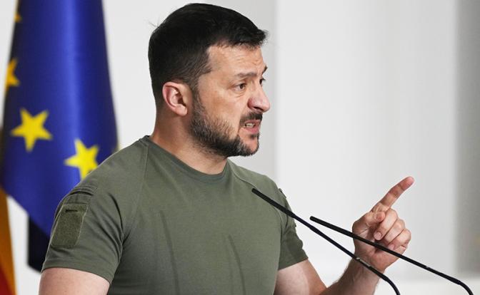 На фото: президент Украины Владимир Зеленский