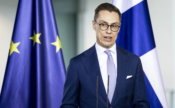 На фото: президент Финляндии Александер Стубб.