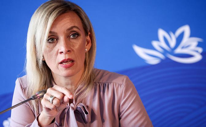 На фото: официальный представитель МИД РФ Мария Захарова