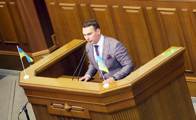 На фото: нардеп Украины Ярослав Железняк.