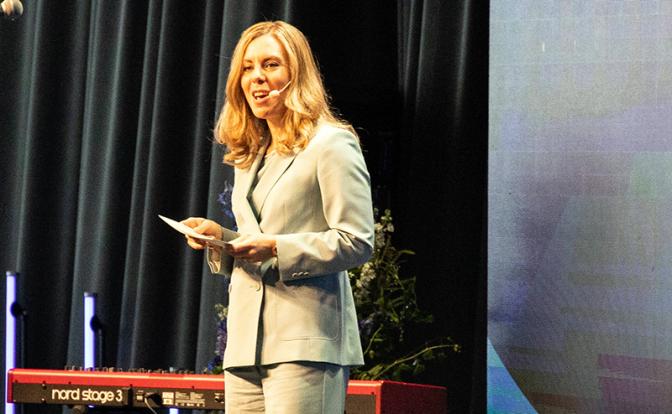 На фото: министр Швеции по делам Европейского союза Джессика Розенкранц. Архивное фото