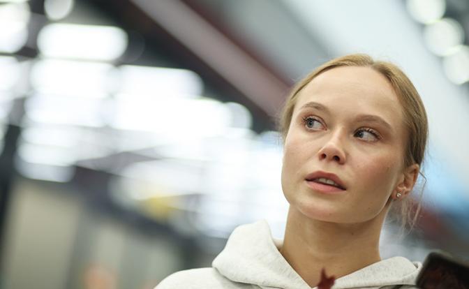 На фото: гимнастка Ангелина Мельникова