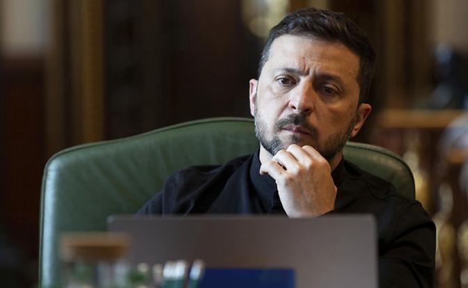 На фото: президент Украины Владимир Зеленский