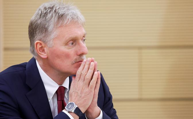 На фото: официальный представитель Кремля Дмитрий Песков.