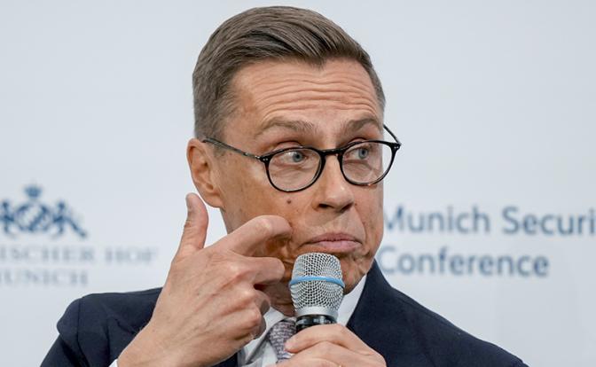 На фото: президент Финляндии Александер Стубб