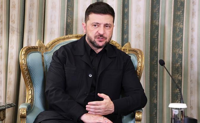 На фото: президент Украины Владимир Зеленский