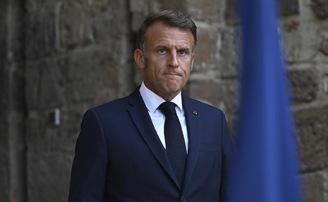 На фото: президент Франции Эммануэль Макрон.