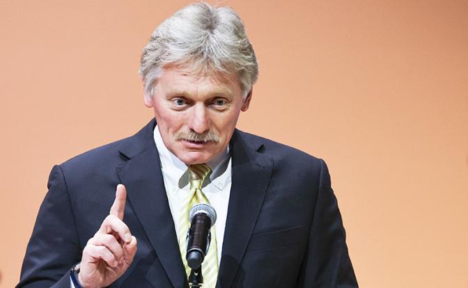 На фото: пресс-секретарь российского лидера Дмитрий Песков.