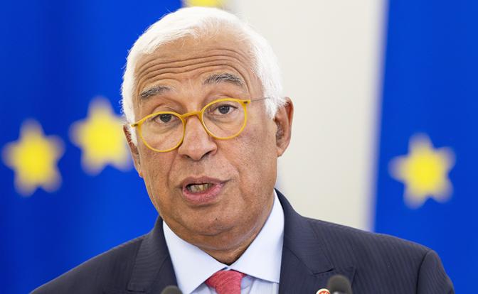 На фото: глава Европейского совета Антониу Кошта