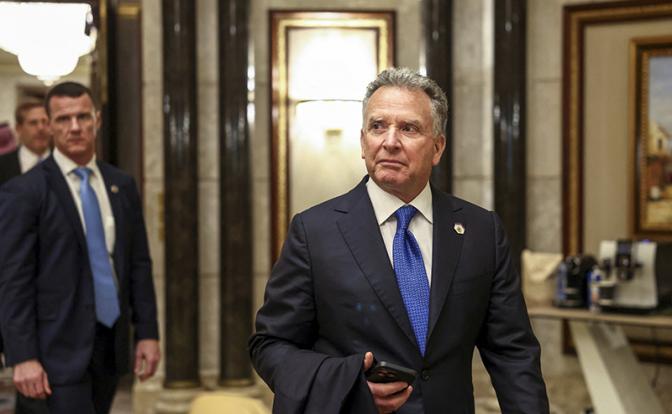 На фото: спецпосланник президента США Стивен Уиткофф