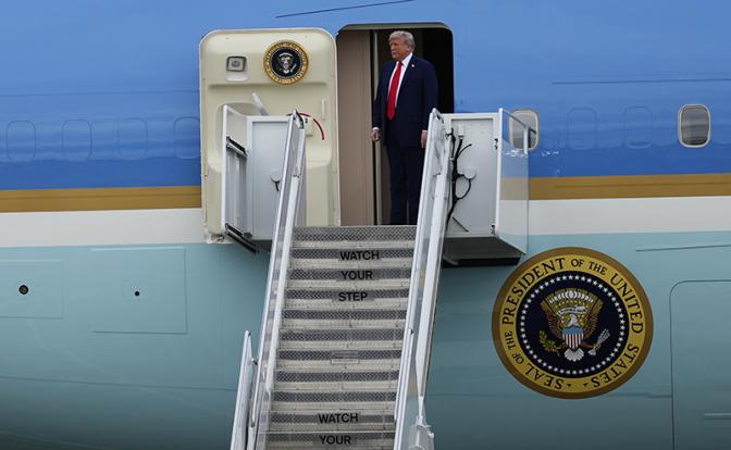 На фото: президент США Дональд Трамп