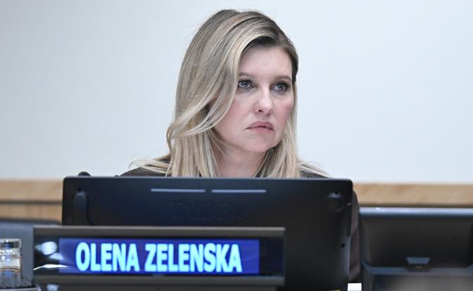 На фото: первая леди Украины Елена Зеленская