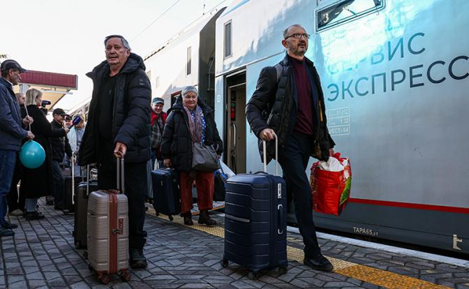 РЖД демонстративно не отвечает на вопрос "Чей Крым?" Стесняется, наверное