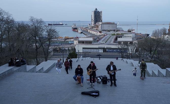 Одесситы перестают говорить на украинском языке в знак протеста