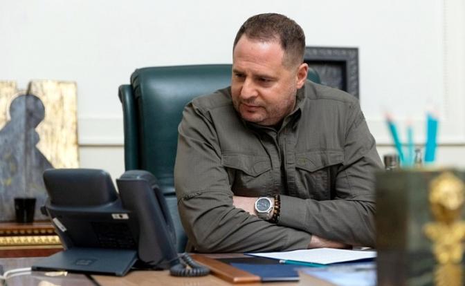 На фото: экс-глава офиса украинского президента Андрей Ермак.