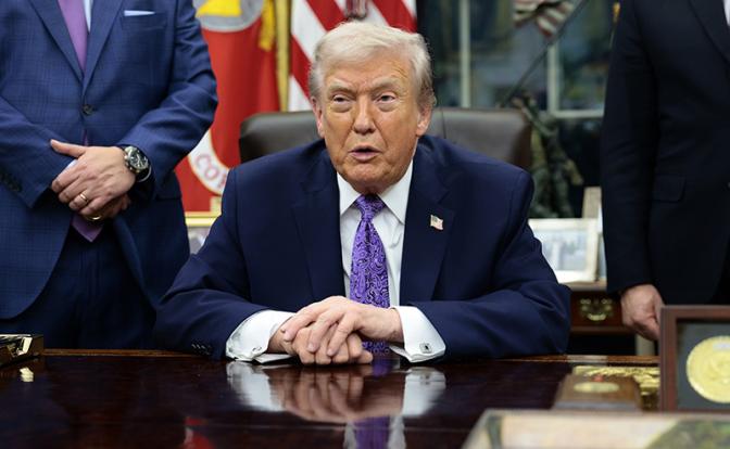 На фото: президент США Дональд Трамп