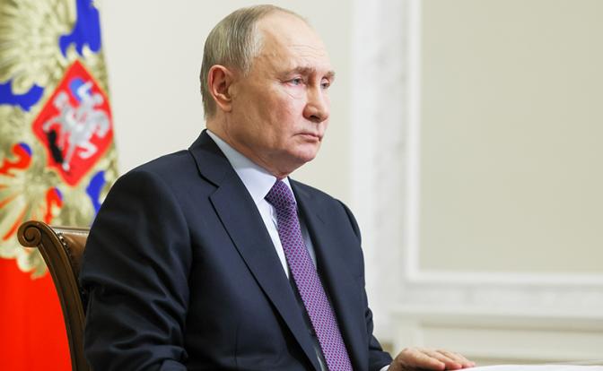 На фото: президент РФ Владимир Путин