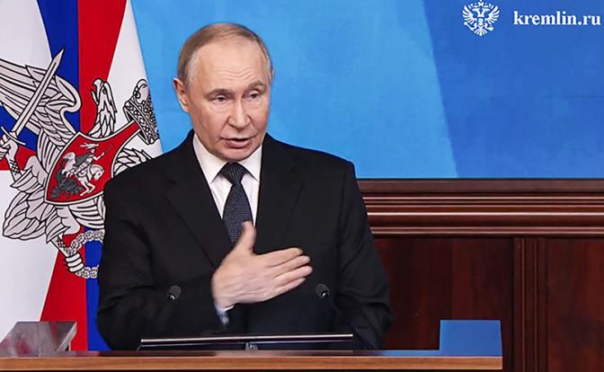 На фото: президент РФ Владимир Путин