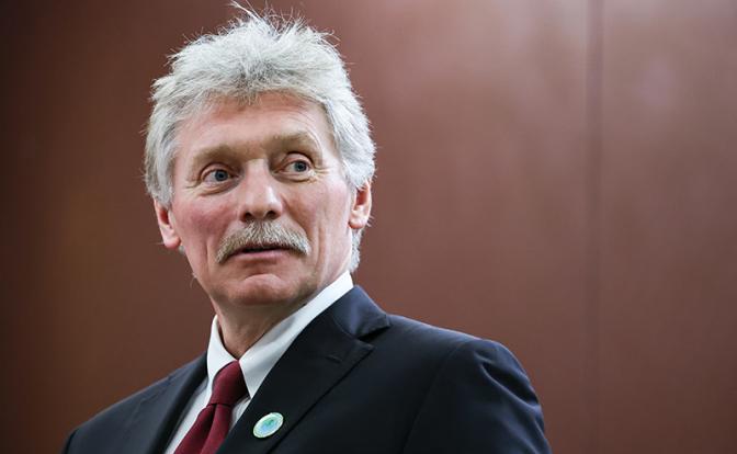 На фото: пресс-секретарь президента РФ Дмитрий Песков